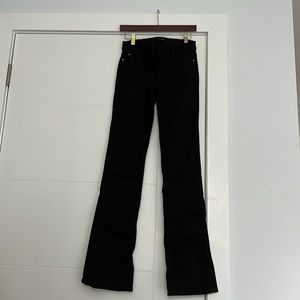 Joes black long jeans size 26